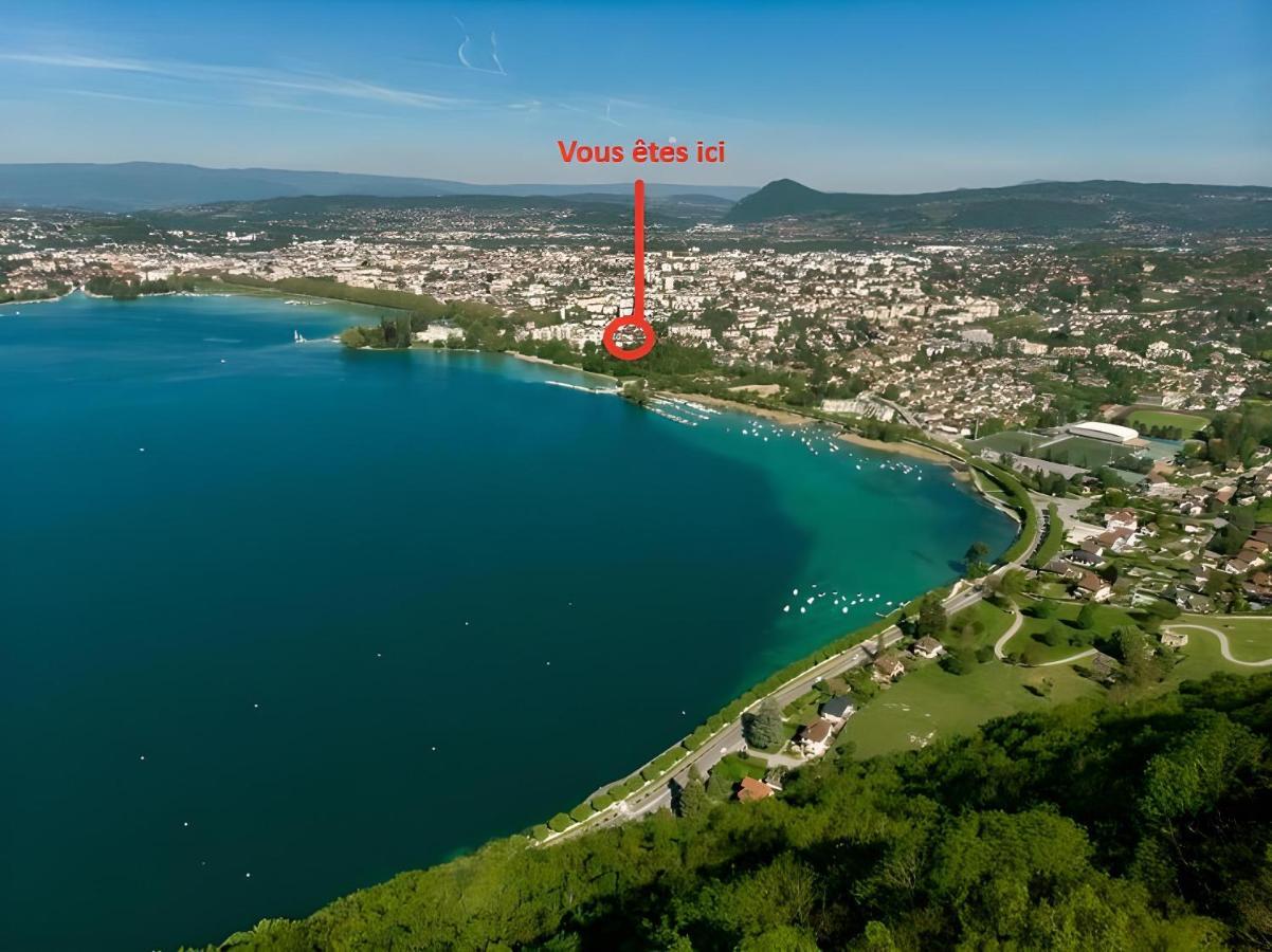 Charmant Appartement A 1 Minute Du Lac Анси Екстериор снимка